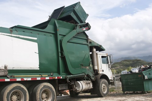Waste recycling facility in Ruislip with processing equipment