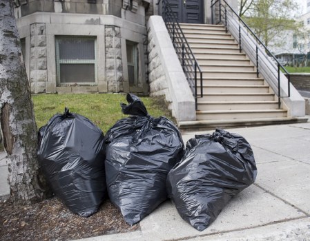 Clean and organized property after clearance